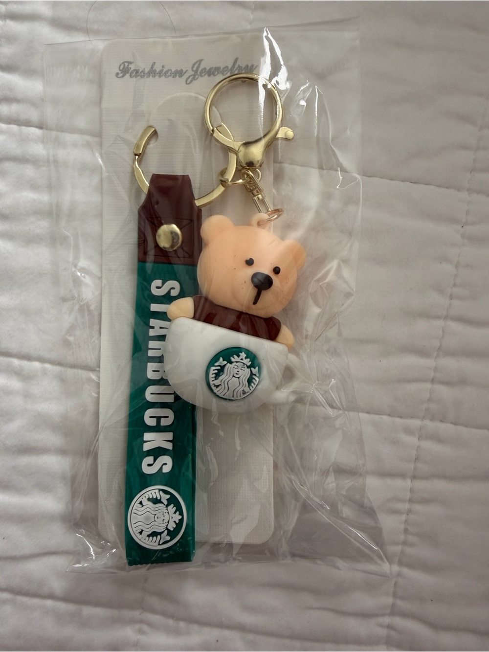 STARBUCKS Keychain Charms- brown cup - Picture 5 of 11